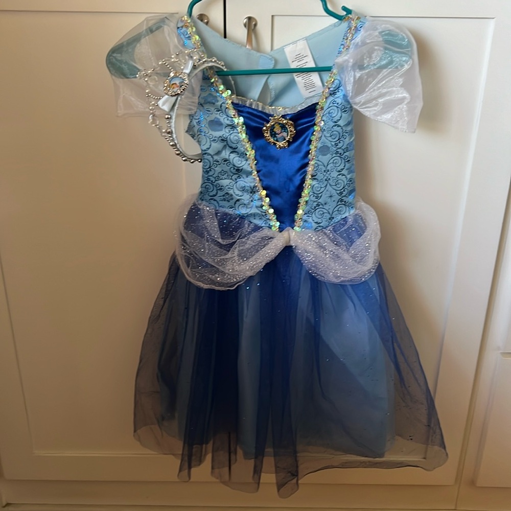 Disney Cinderella dress with Tiara